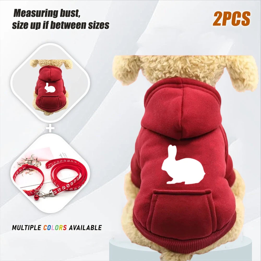 Hooded Dog Jacket – Winter Warm Waterproof Pet Coat