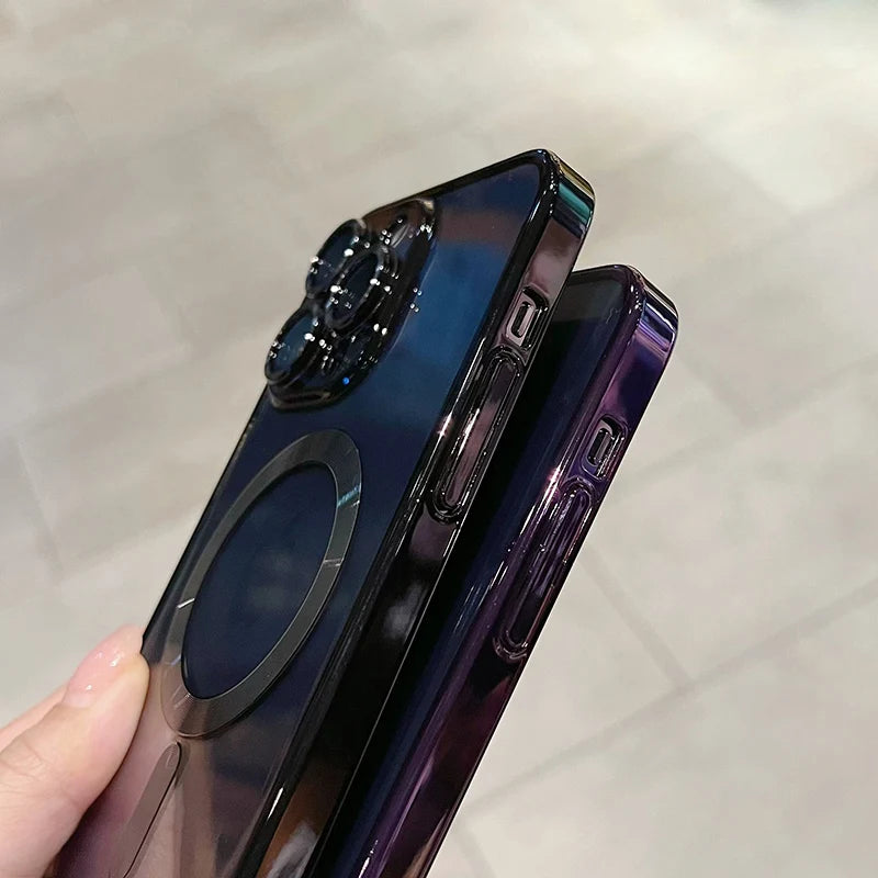 iPhone Case Magnetic Color Transparent
