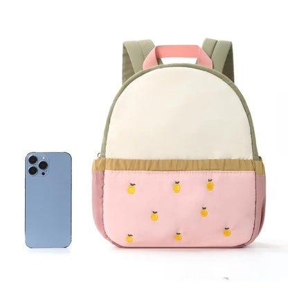 Apple Pattern Kids Preschool Backpack