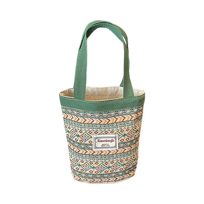 Handwoven Lunch Tote Bag