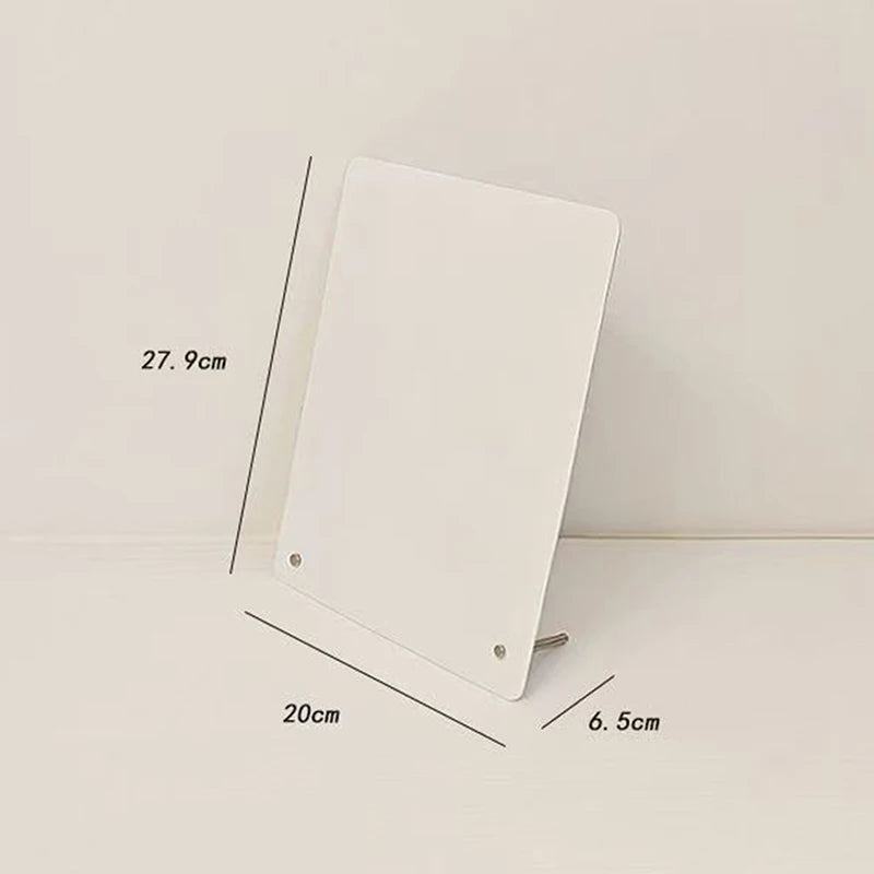 Black Magnetic Bulletin Board with Stand