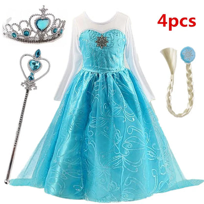 Snow Queen Elsa Costume for Girls