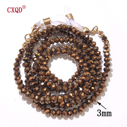 Women's Fashion Reading Glasses Chain Beaded Eyeglass Strap