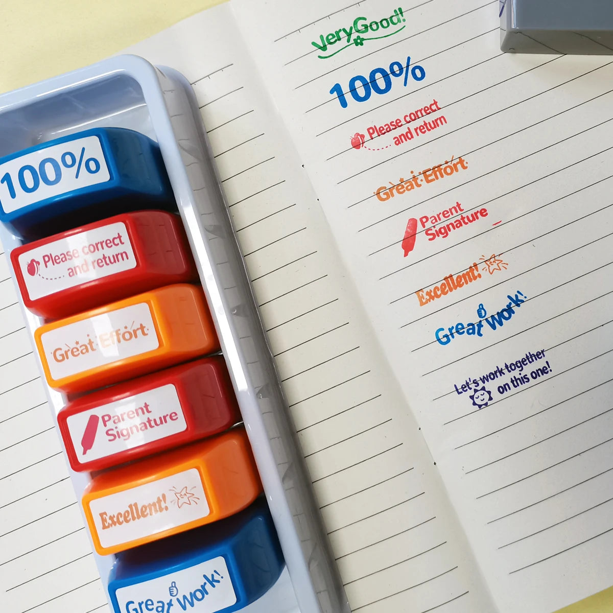 Self-Inking Teacher Stamp Set