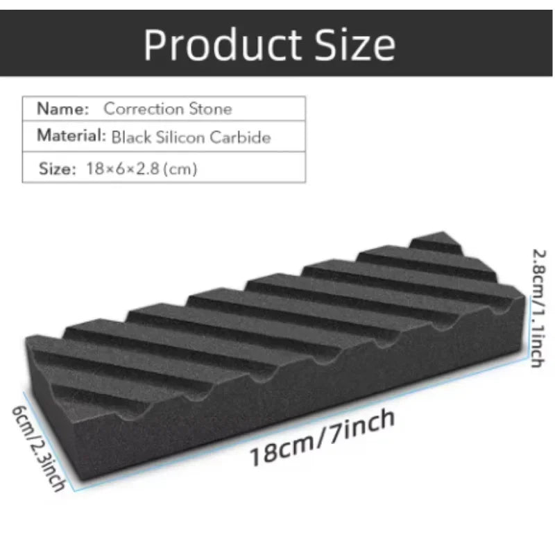 Premium White Corundum Whetstone Flattening Stone