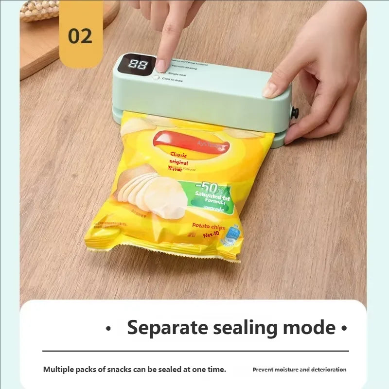 Rechargeable Portable Food Bag Sealing Machine