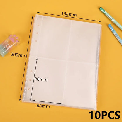 Transparent A5 Ring Binder Organizer