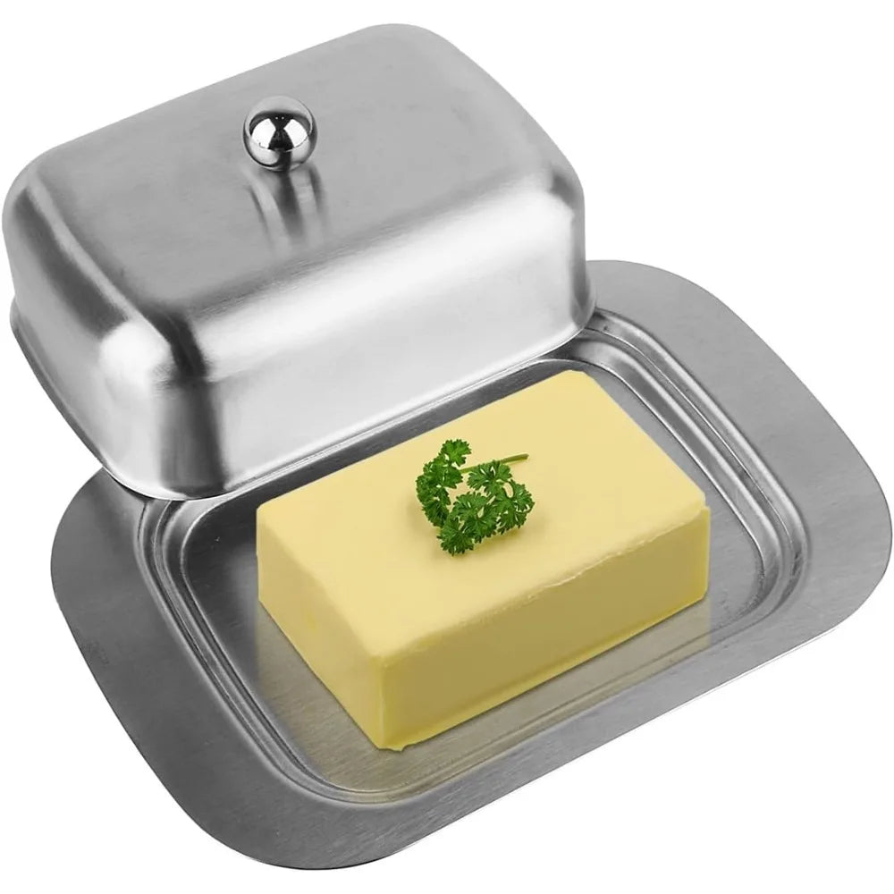 Stainless Steel Butter Dish Container