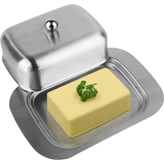 Stainless Steel Butter Dish Container