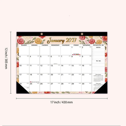 2027 Large Wall Calendar Planner – 18 Month Monthly Organizer