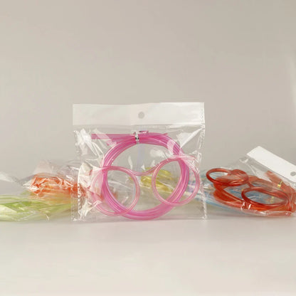 Funny Straw Glasses Drinking Straws