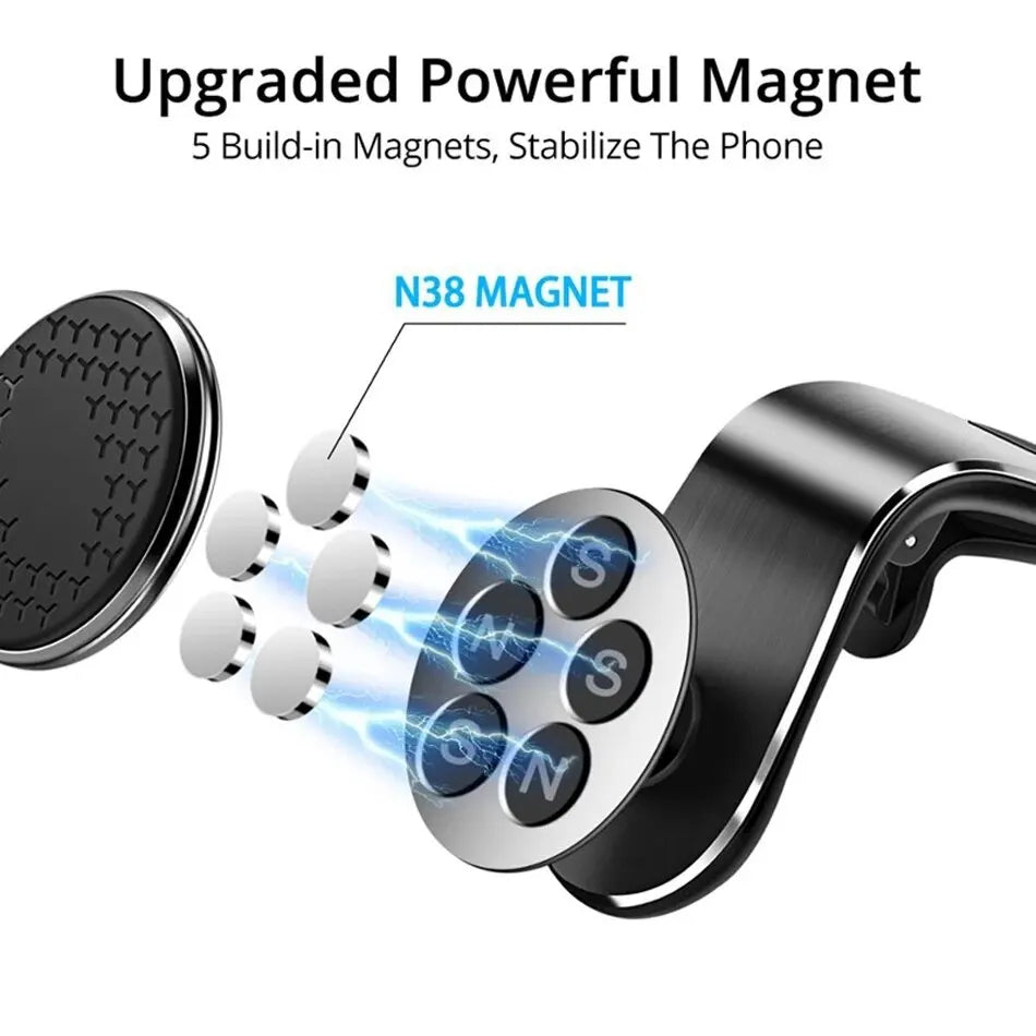 Magnetic Car Phone Holder Stand