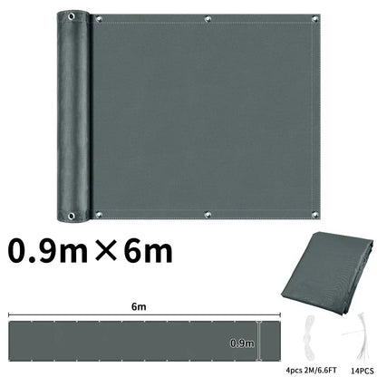 Waterproof Balcony Privacy Screen Cover