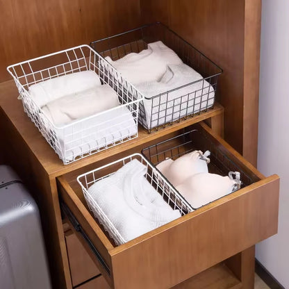 Rustic Wire Storage Basket