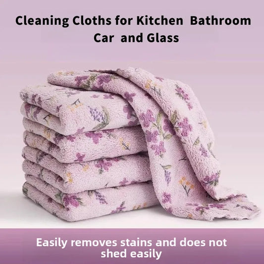 Lint-Free Microfiber Cleaning Cloth Set
