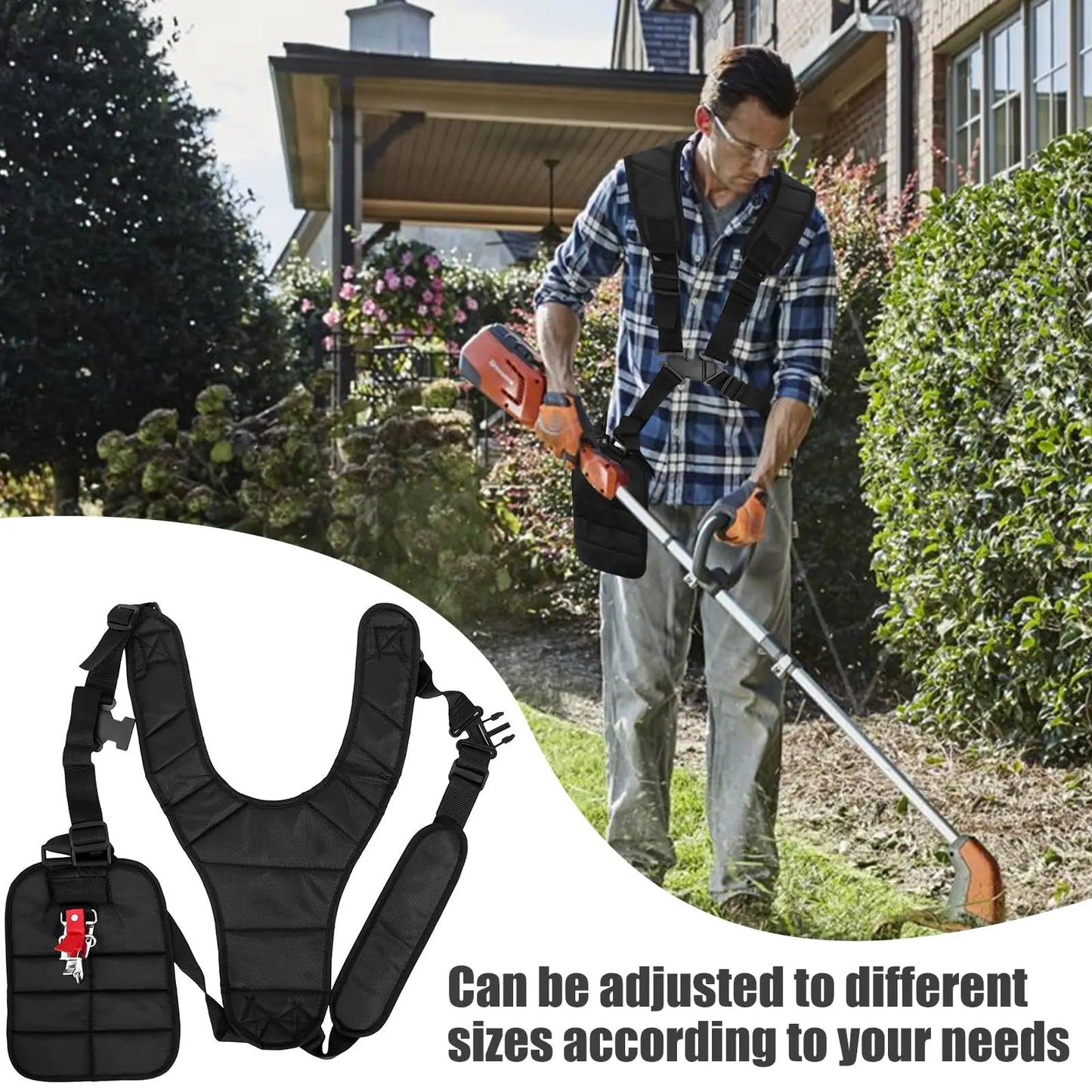 Universal Zero Gravity Brush Cutter Harness