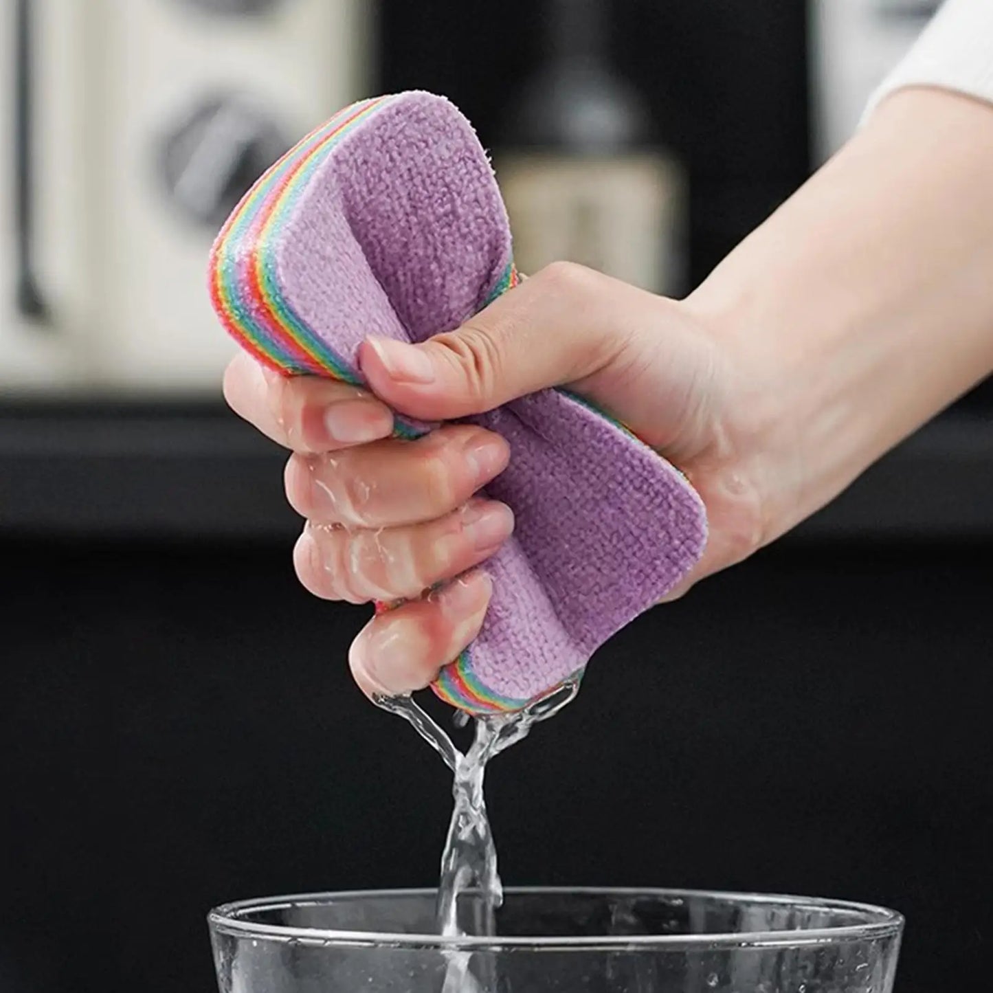 Peelable Layer Cleaning Sponge