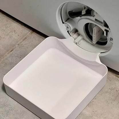 Washing Machine Drainage Tray for Lint Filter Cleaning