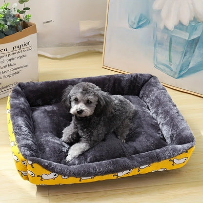 Orthopedic Plush Pet Sofa Bed