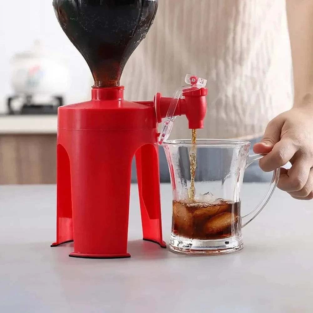 Inverted Soda & Beverage Bottle Dispenser