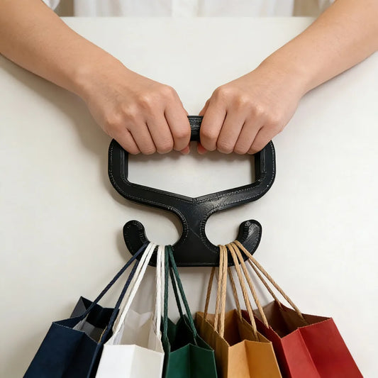 Ergonomic Grocery Bag Carrier Handle