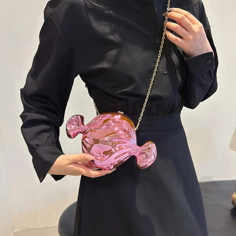 Luxury Acrylic Candy Evening Clutch Bag