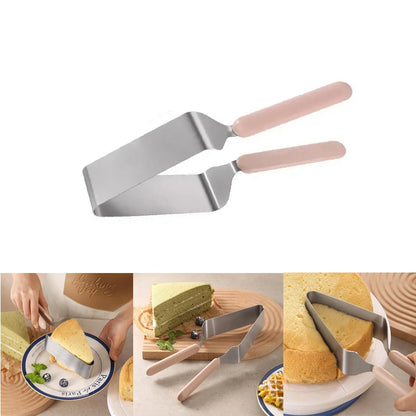 Triangular Stainless Steel Cake Slicer Cutter