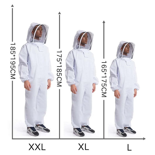 Professional Full Body Beekeeping Suit with Veil