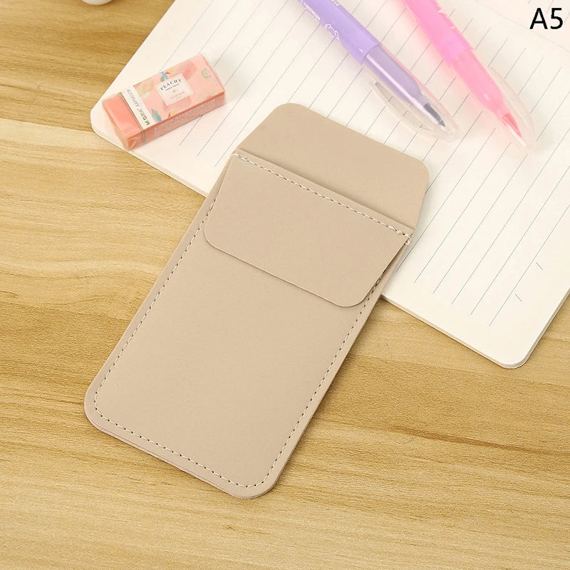 PU Leather Pocket Pen Holder Pouch