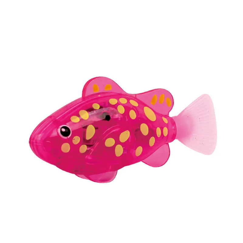 Light-Up Swimming Fish Bath Toy