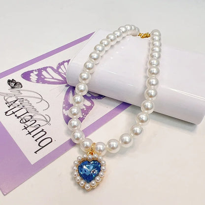 Princess Pearl Pet Collar