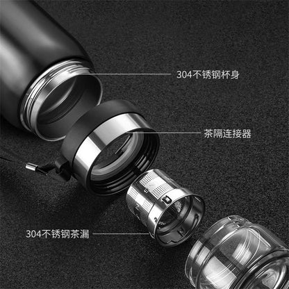 304 Stainless Steel Tea Infuser Vacuum Flask