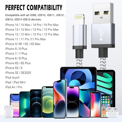 Braided Lightning Charging Cable