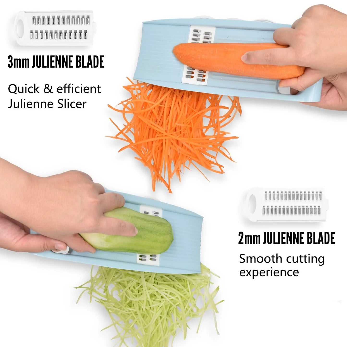 Manual Vegetable Cutter, Mandoline Slicer & Grater for Fruits and Vegetables