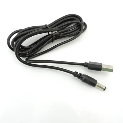 USB to DC 5.5mm Power Adapter Cable