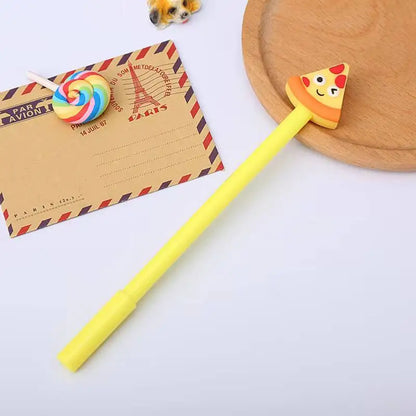4PCS Kawaii Fast Food Gel Pen Set