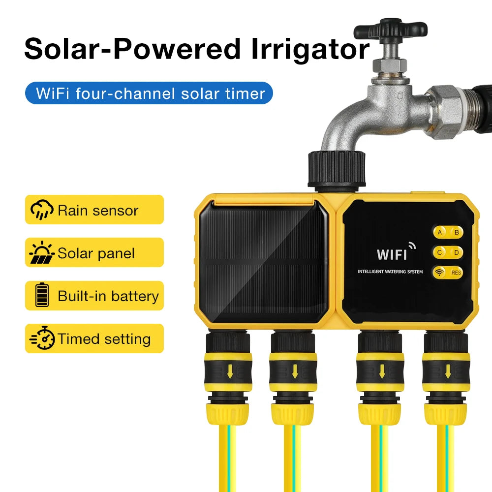 Smart Solar WiFi Irrigation Timer