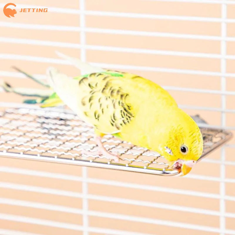 Stainless Steel Parrot Cage Platform Stand