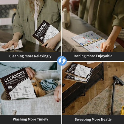 Home Organization & Housekeeping Schedule Journal
