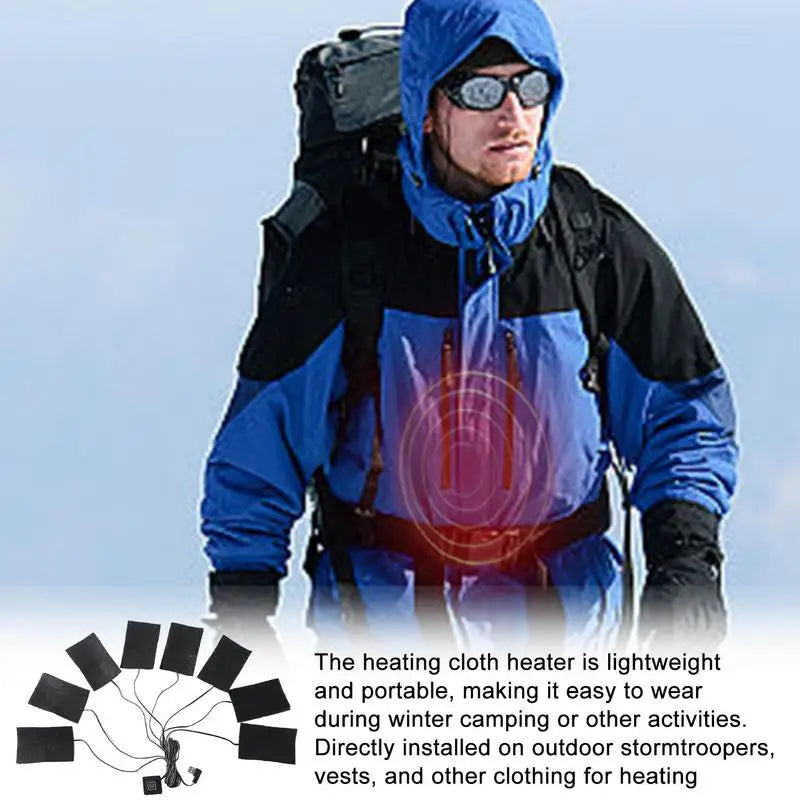 USB Clothes Heating Pad with 3 Temperature Levels