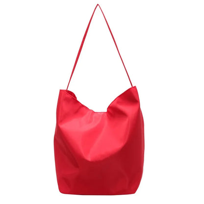 Minimalist Nylon Tote Shoulder Bag