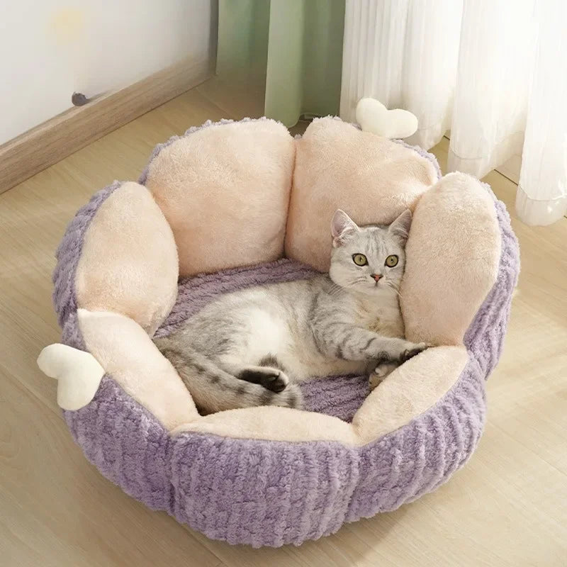 Plush Cactus Pet Nest Bed