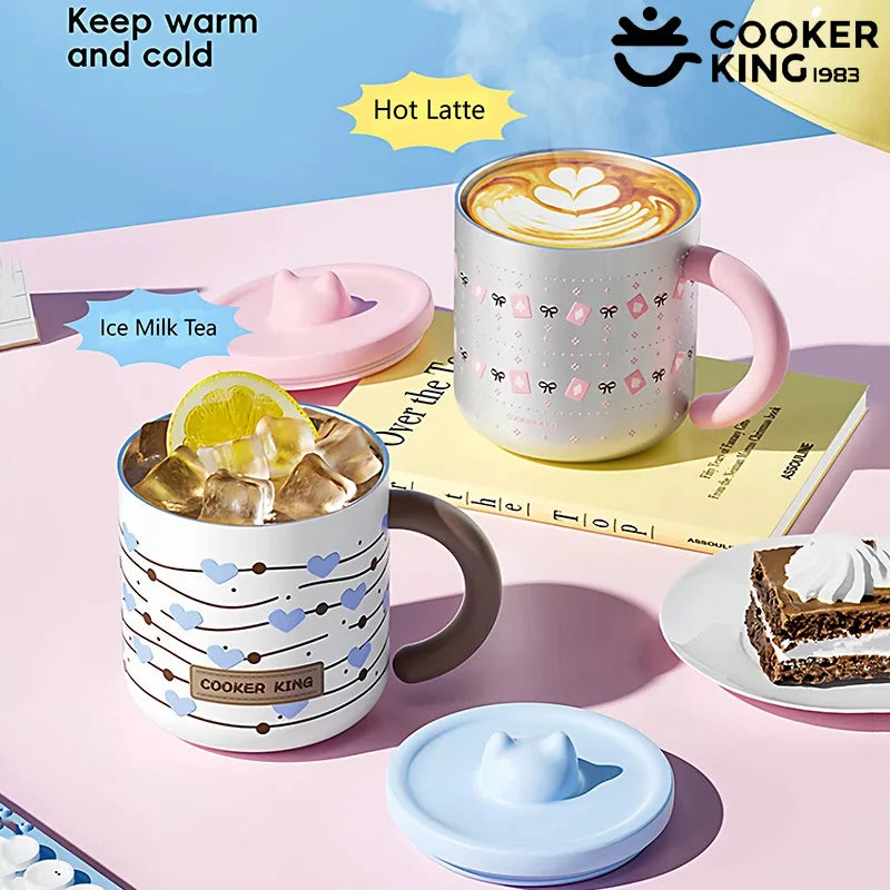 COOKER KING Stainless Steel Thermos Mug