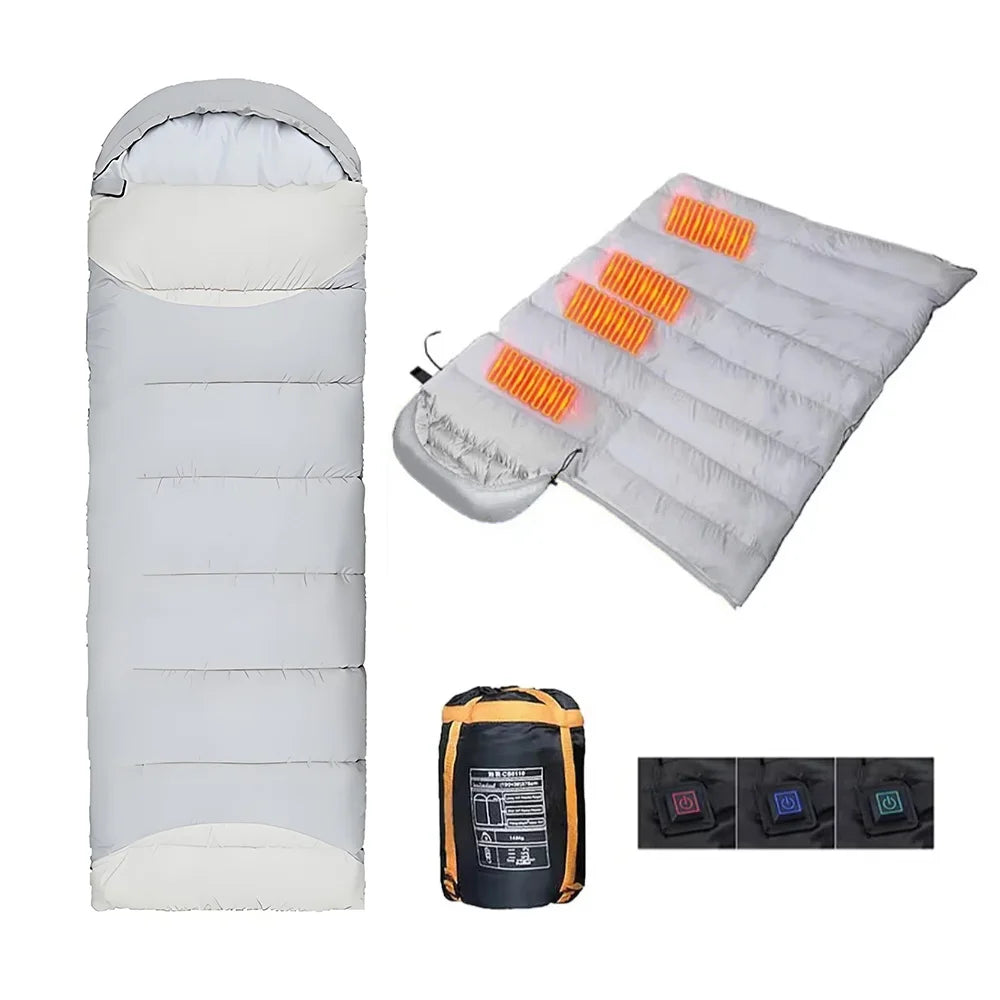 Electric Heated Outdoor Sleeping Bag