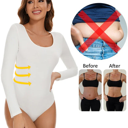 Long Sleeve Thermal Underwear Bodysuit