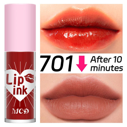 Long-Lasting Velvet Lip Gloss Stain – Plumping Liquid Lip Makeup