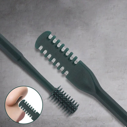 Portable Manual Nasal Nose Hair Trimmer Clipper With Storage Box