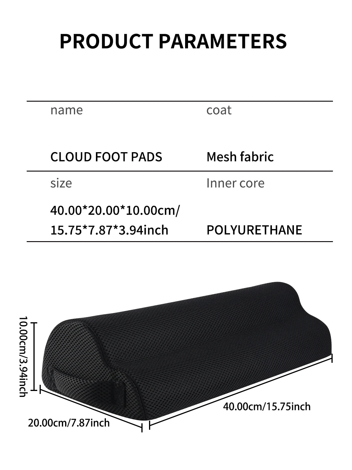 Memory Foam Under Desk Footrest