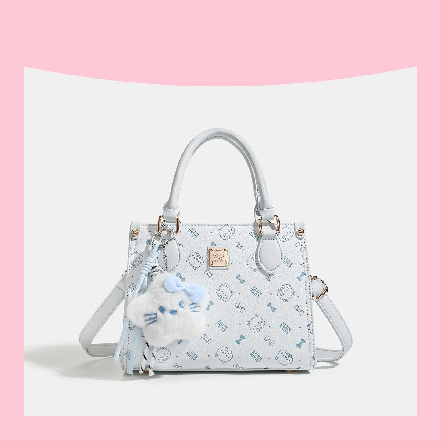 Elegant Leather Diaper Tote Bag