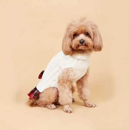 Dog Sweater Dress